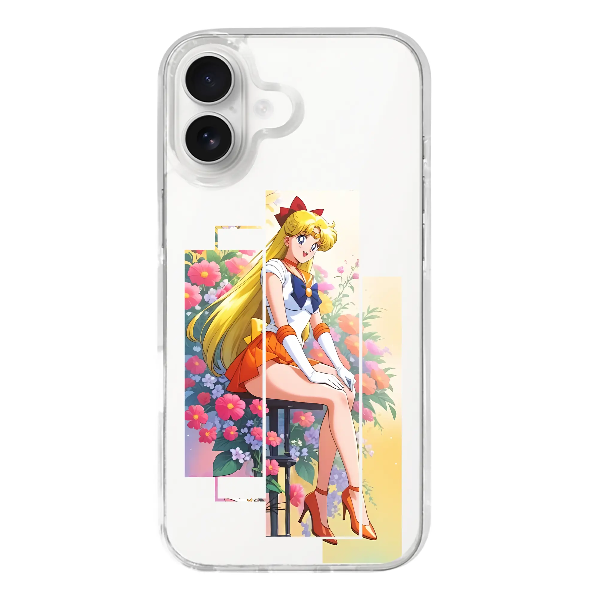 美少女戦士セーラームーン グッズ 愛野 美奈子 - iPhone 17シリーズ 透明スマホケース – 薄型・耐衝撃・精密フィット保護カバー